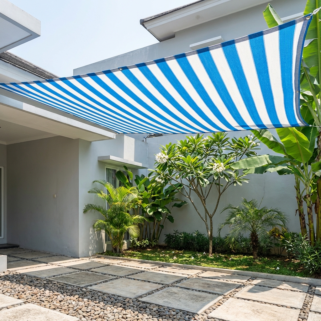 SolarShield Premium™ Biru Putih